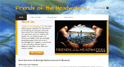 Desktop Screenshot of friendsoftheheadwaters.org