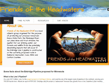 Tablet Screenshot of friendsoftheheadwaters.org